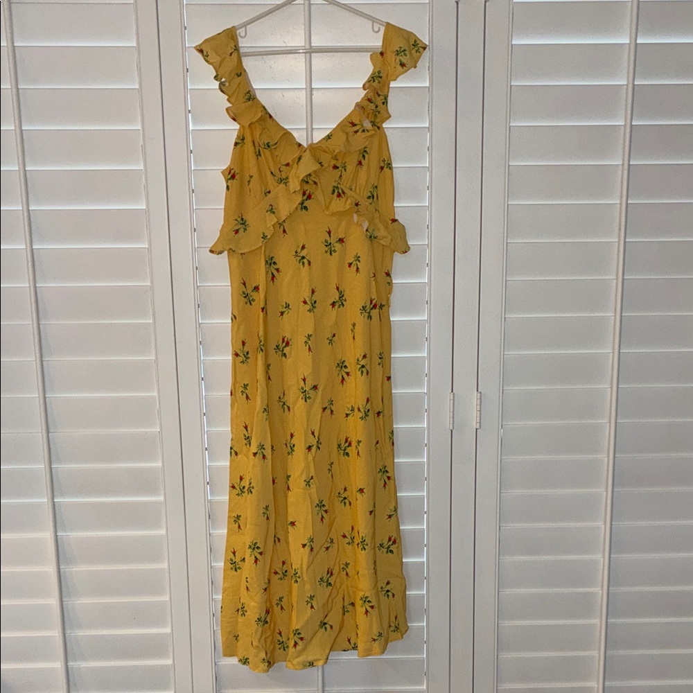 KITRI Women's Rosemary Buttercup Midi Dress